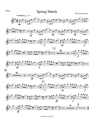 Spring March: FLUTE PART