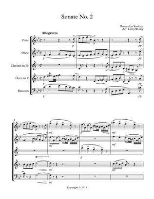 Scarlatti Sonates Nos. 2 & 9