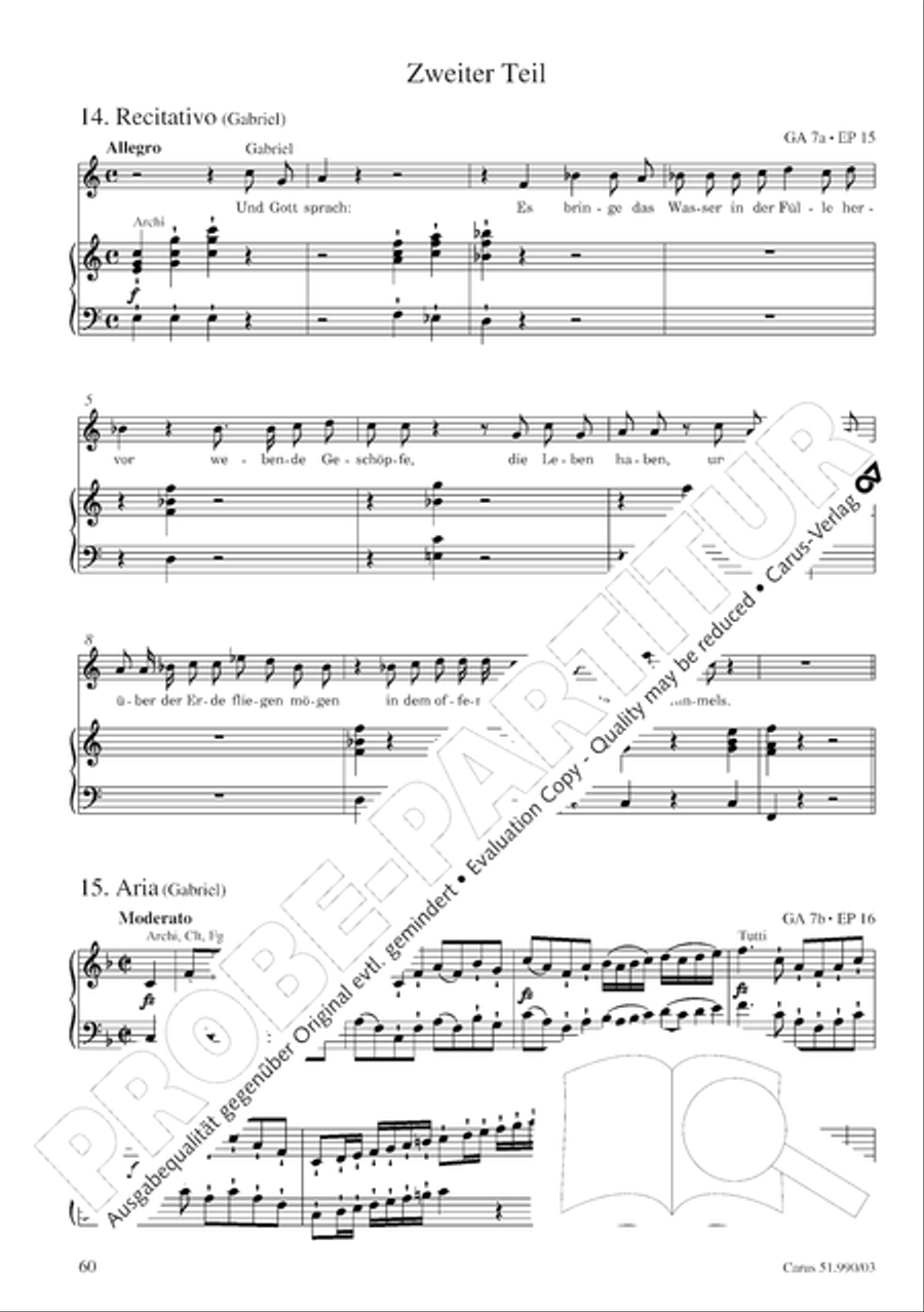 The Creation (Die Schopfung) The Creation (Die Schopfung) 4-Part scores gallery preview page 63