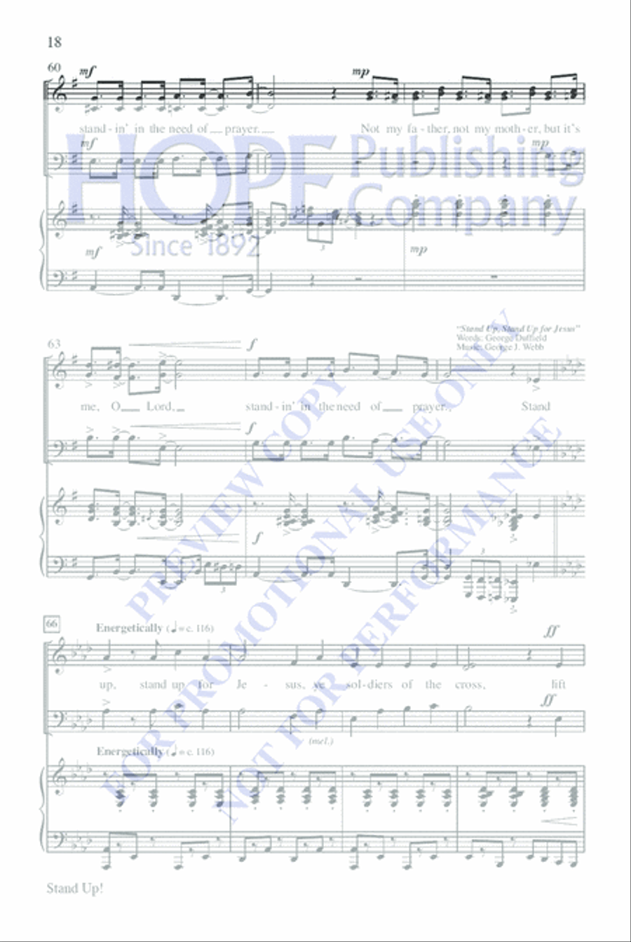 Gospel Greats 3-Part scores gallery preview page 19