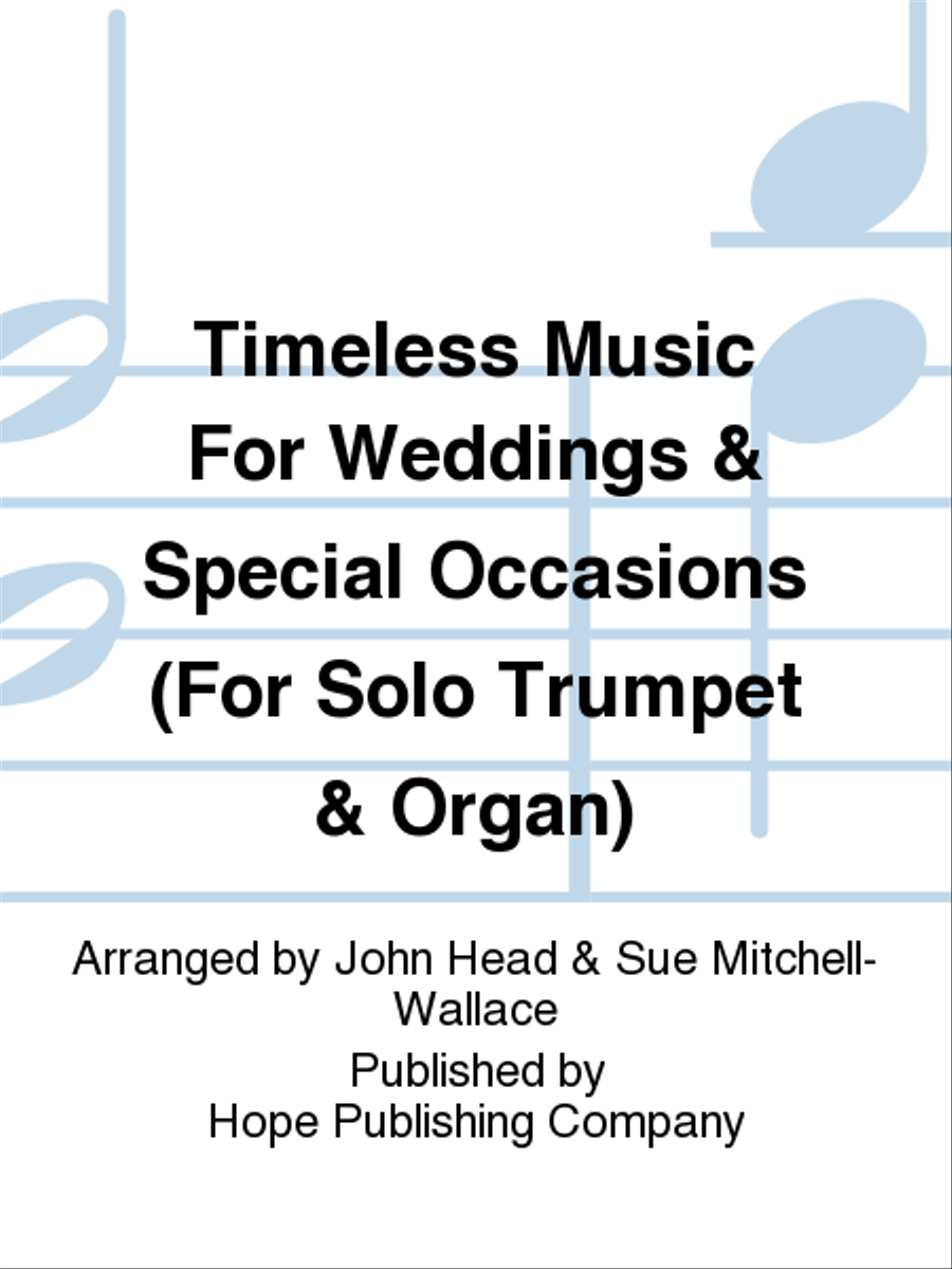 Timeless Music for Weddings and Special Occasions Trumpet scores gallery preview page 1