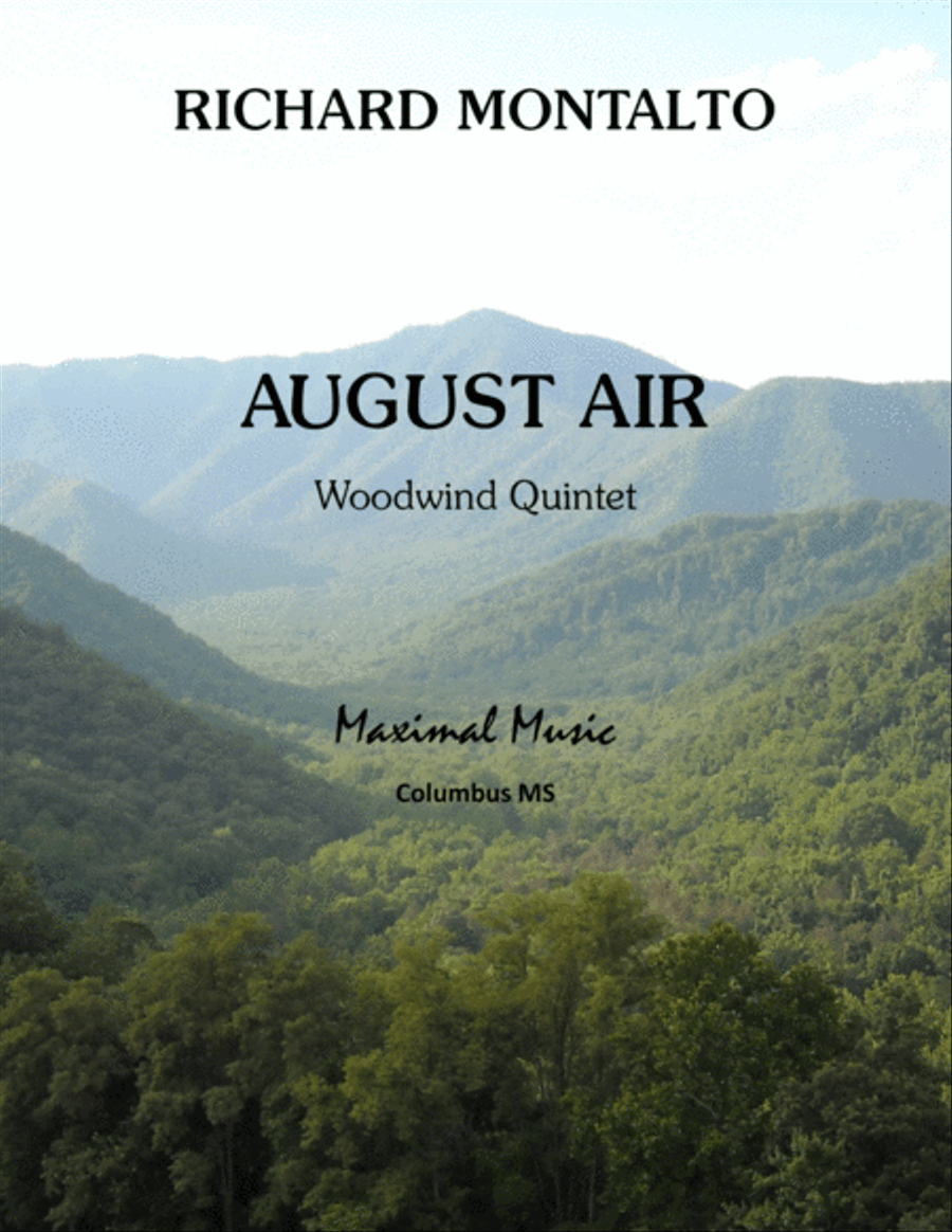 August Air Woodwind Quintet scores gallery preview page 1