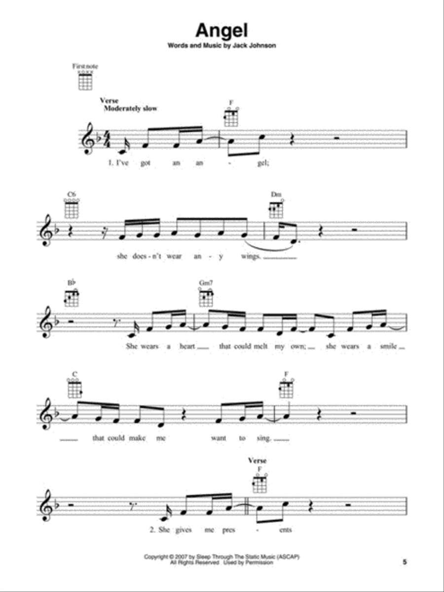 Yoga Music for Ukulele Yoga Music for Ukulele Ukulele scores gallery preview page 4