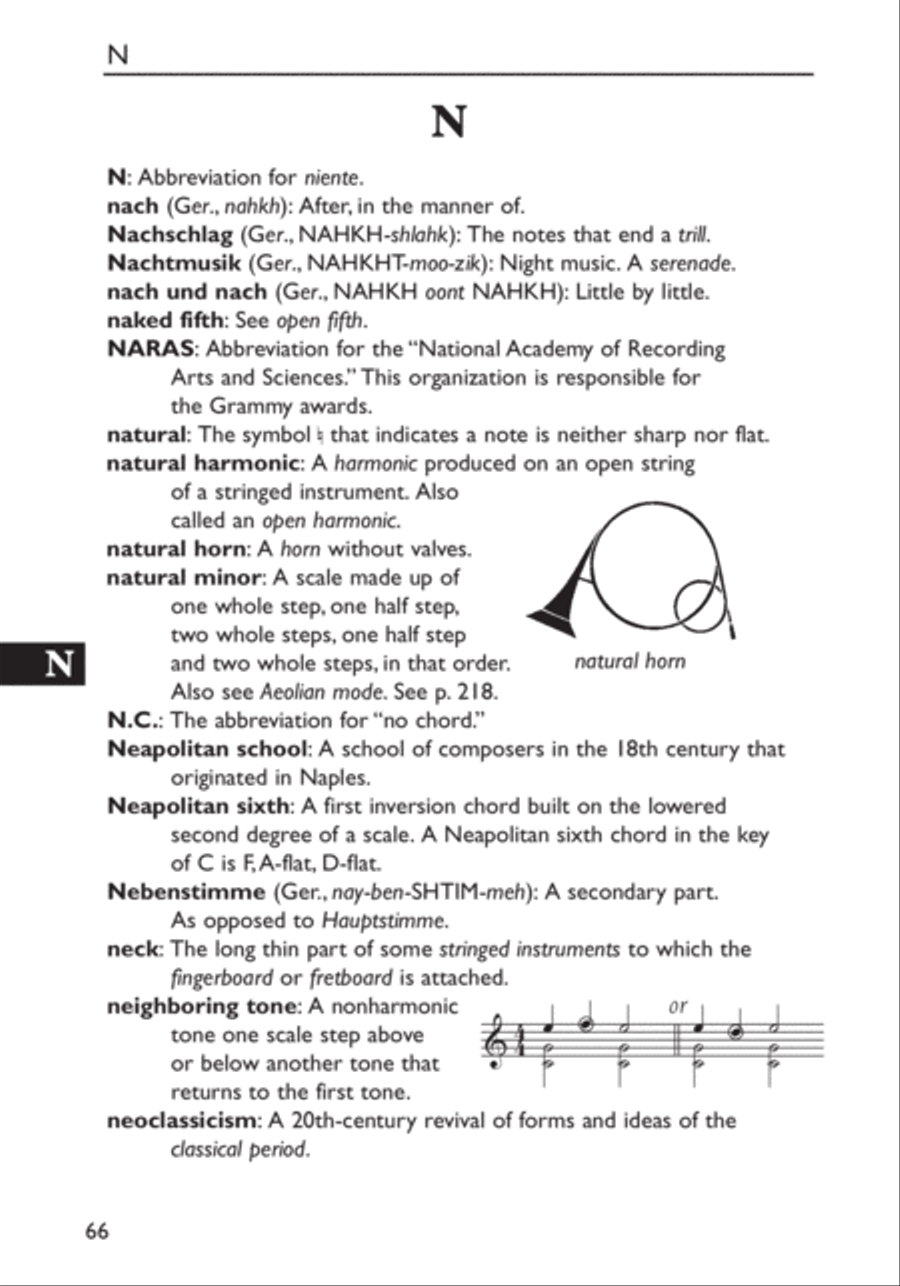 Mini Music Guides -- Dictionary of Music Collection / Songbook scores gallery preview page 3