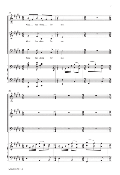 Oh, That I Had a Thousand Voices (Choral Score)