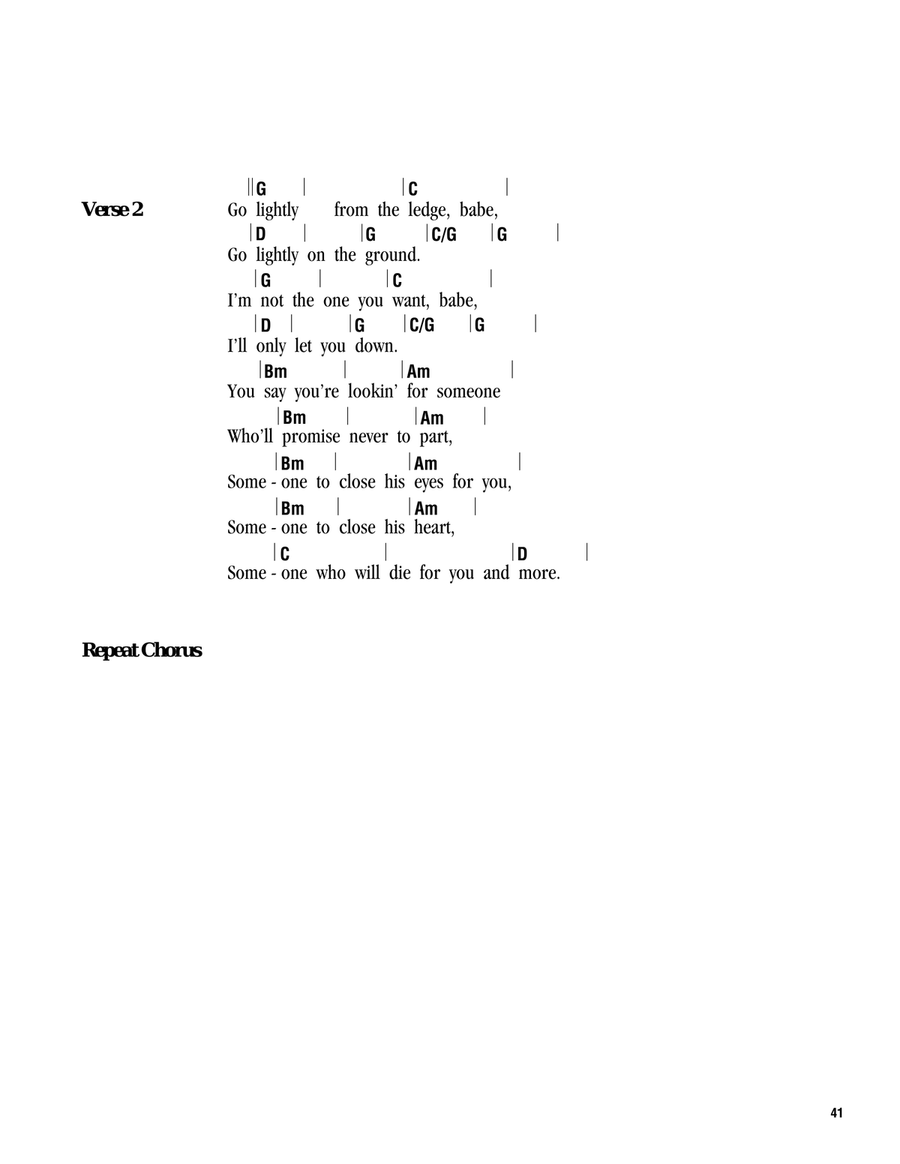 It Ain't Me Babe Acoustic Guitar scores gallery preview page 2