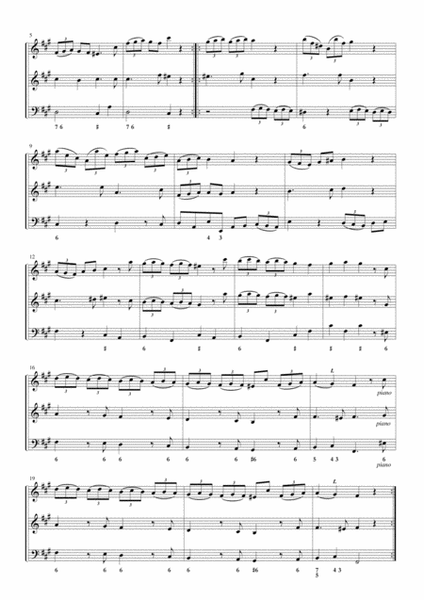 Corelli, Sonata op.2 n.9 in f sharp minor