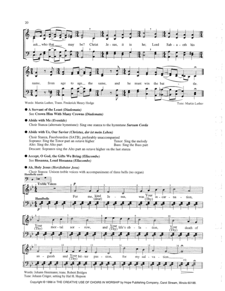 Creative Use of Choirs in Worship, The (Vol. 2)