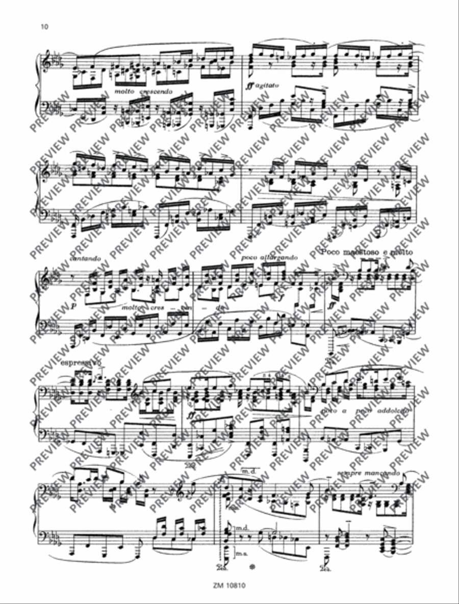 Sonata romantica Piano Solo scores gallery preview page 11