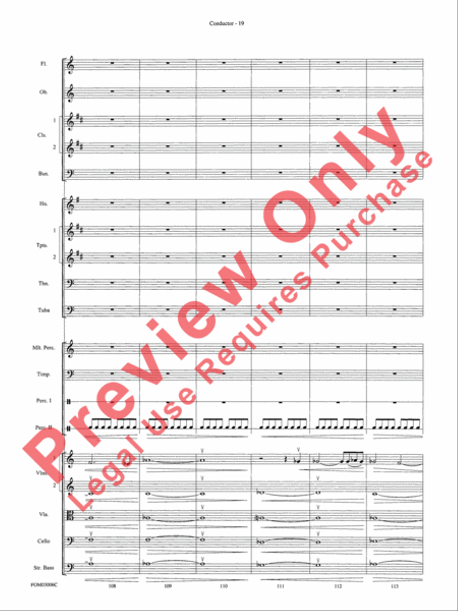 The Lord of the Rings: The Two Towers, Highlights from Full Orchestra scores gallery preview page 22