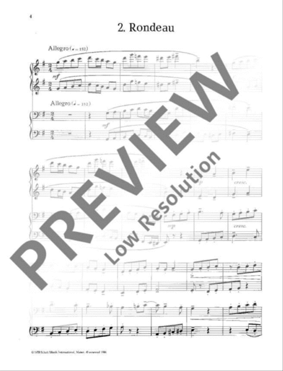 Eight Bohemian Duets Eight Bohemian Duets Piano Duet scores gallery preview page 7