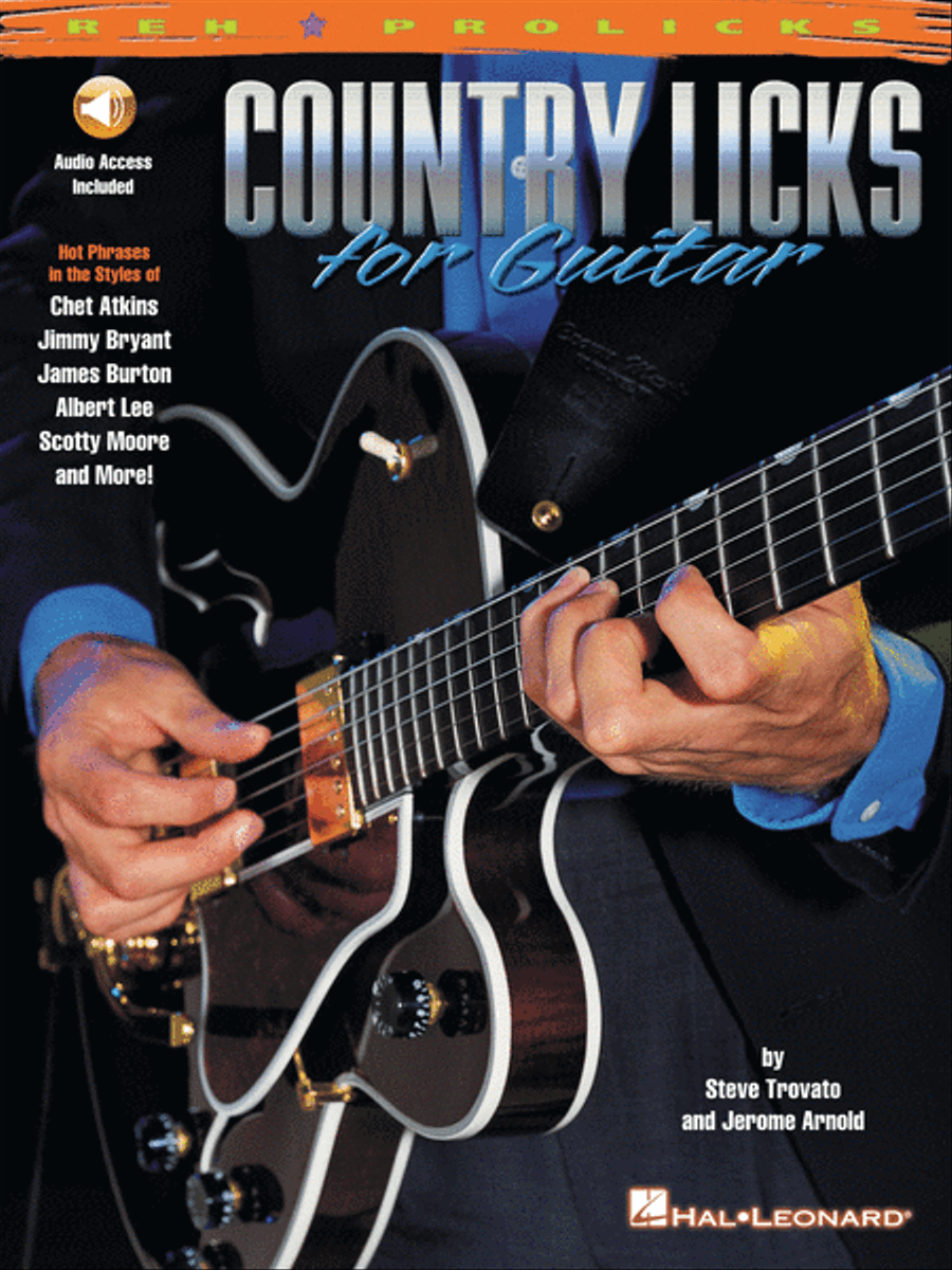 Country Licks for Guitar Electric Guitar scores gallery preview page 1
