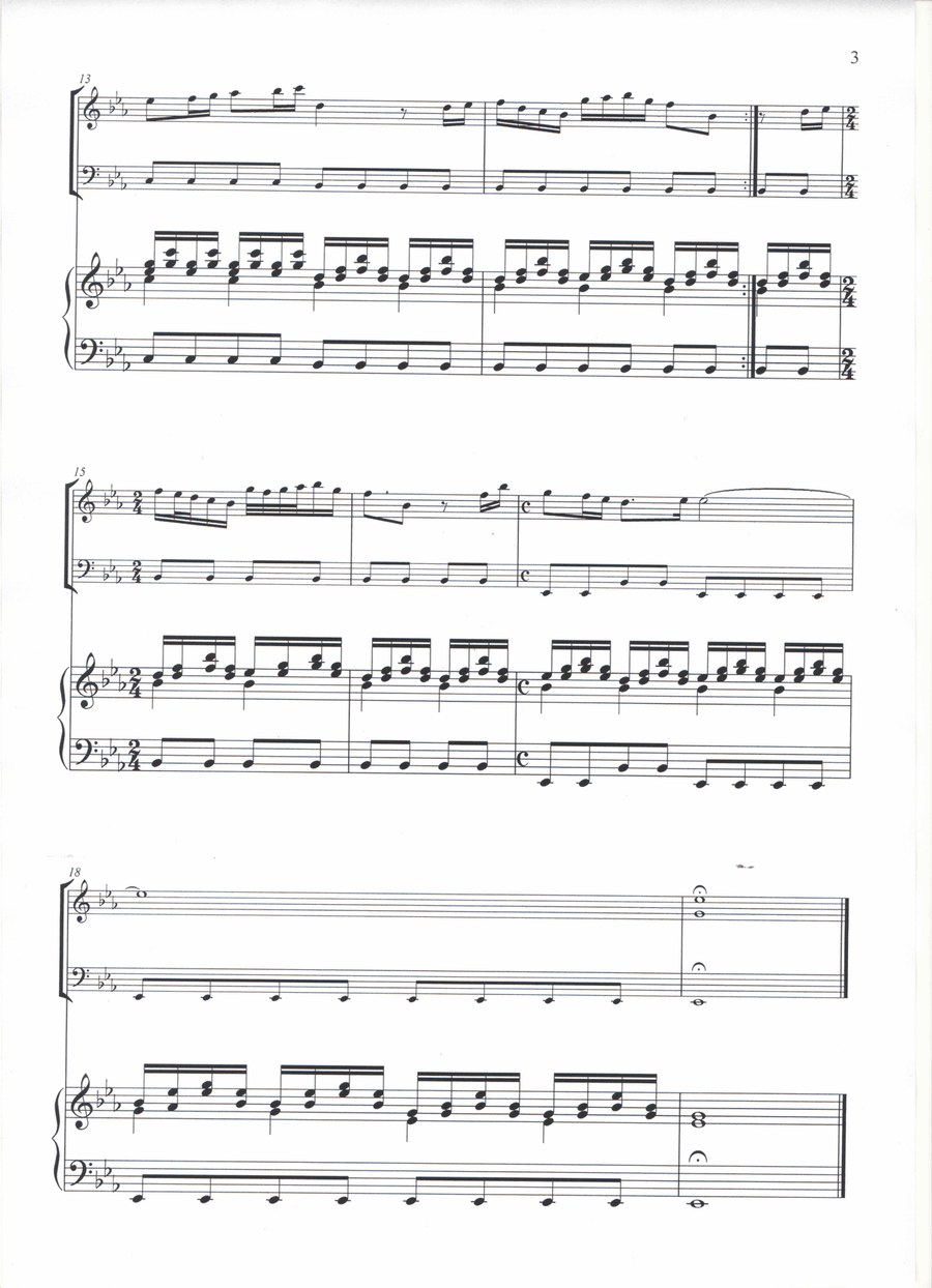 Largo from Winter - Violin, Cello & Piano Largo from Winter - Violin, Cello & Piano Piano Trio scores gallery preview page 3