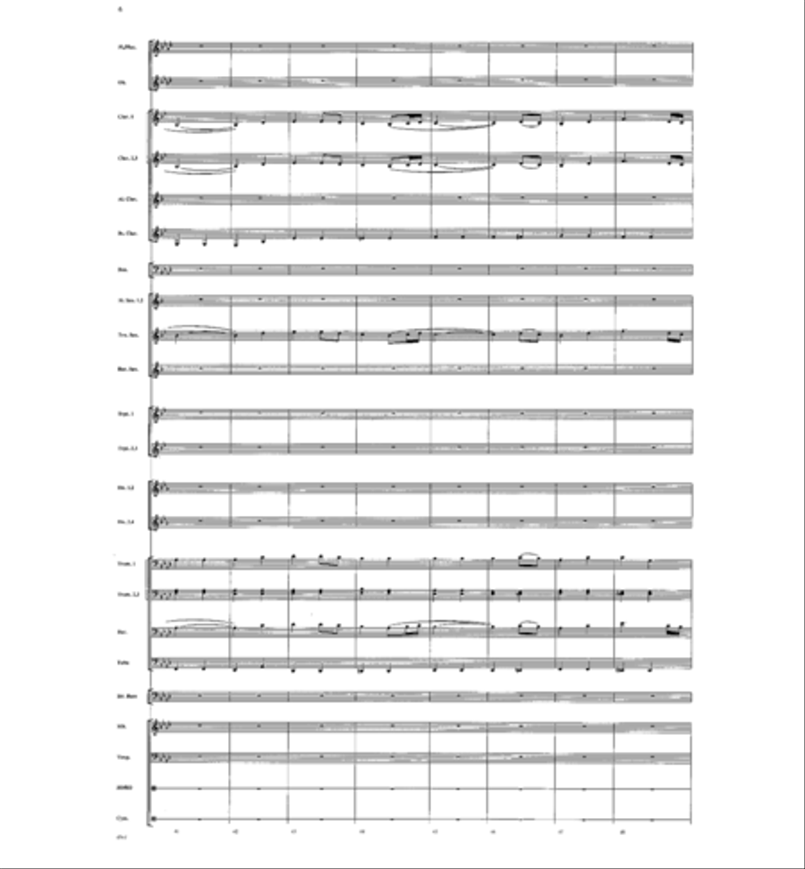 March: Celebration and Glory Concert Band scores gallery preview page 7