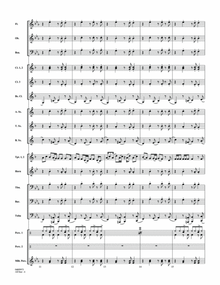 All Star (arr. Matt Conaway) - Conductor Score (Full Score)