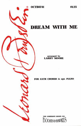 Dream With Me SATB & piano