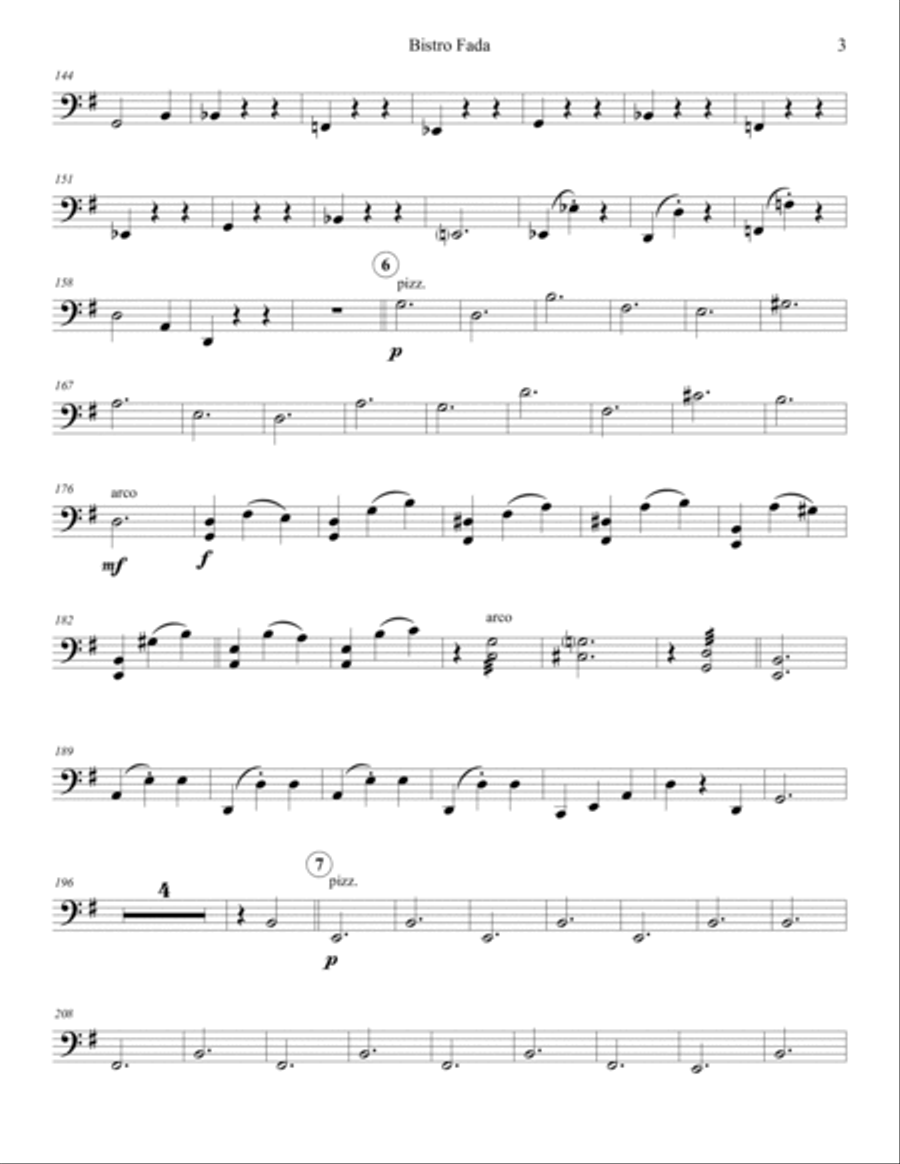 Bistro Fada Flute scores gallery preview page 3