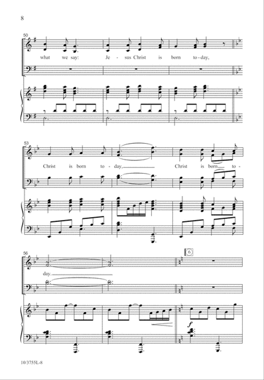 Sing Joy to the World
