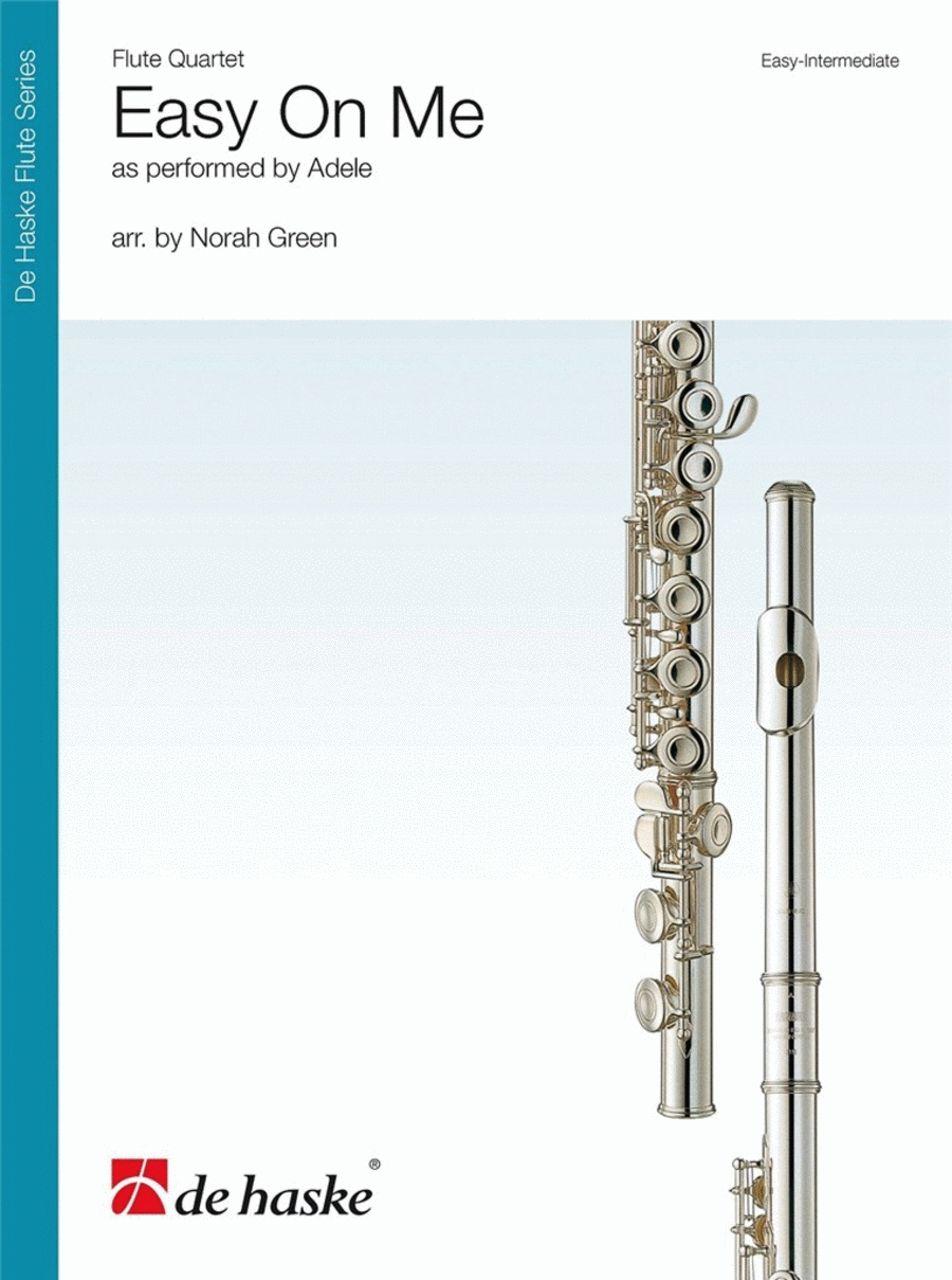 Easy On Me Flute Quartet scores gallery preview page 1