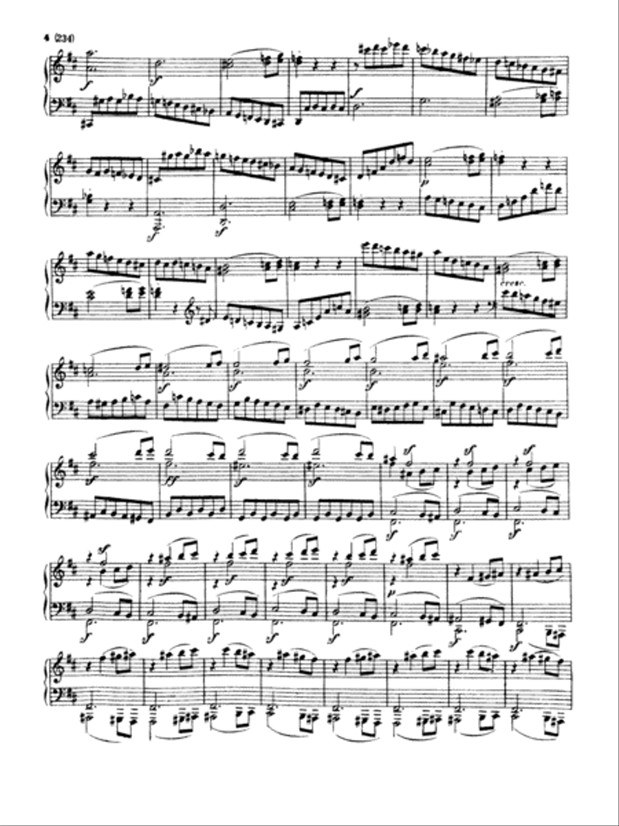 Beethoven: Sonatas (Urtext) - Sonata No. 15, Op. 28 in D Major Piano Solo scores gallery preview page 4