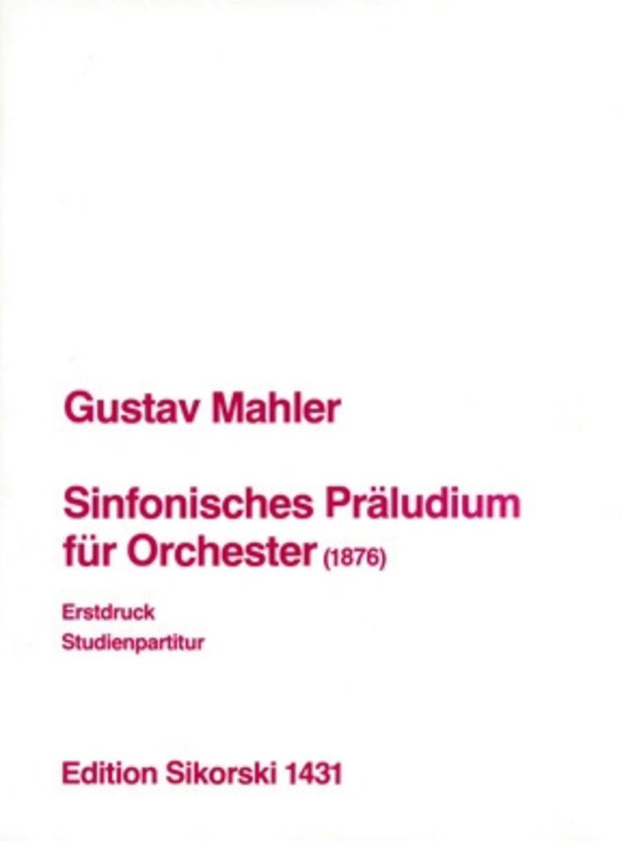 Symphonic Prelude (Sinfonisches Praludium)