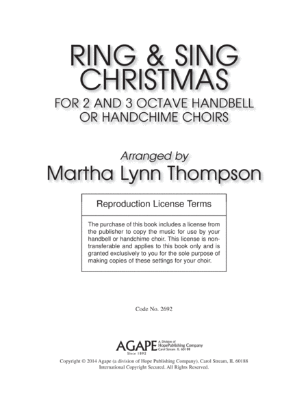 Ring and Sing Christmas image number null