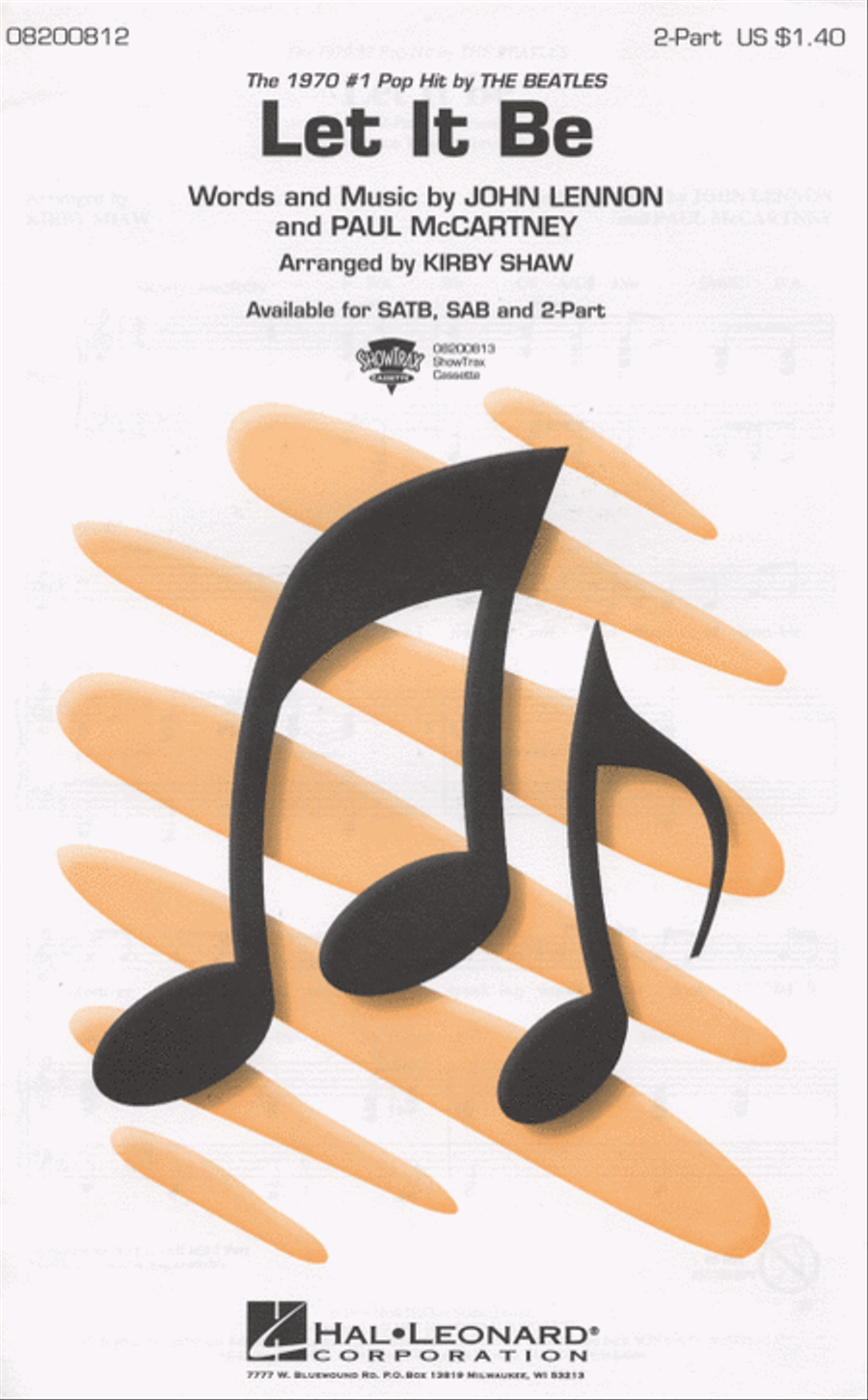 Let It Be 2-Part scores gallery preview page 1