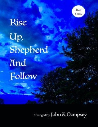 Book cover for Rise Up, Shepherd and Follow (Flute and Piano)