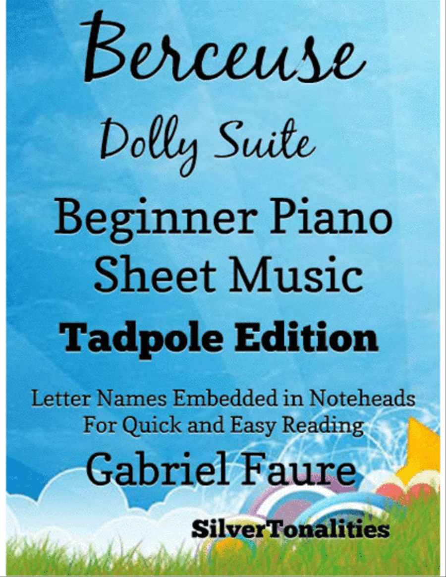 Berceuse Dolly Suite Beginner Piano Sheet Music 2nd Edition Easy Piano scores gallery preview page 1