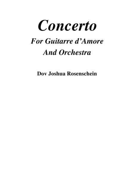 Concerto for Arpeggione and Orchestra image number null