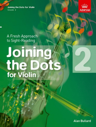 Book cover for Joining the Dots for Violin, Grade 2