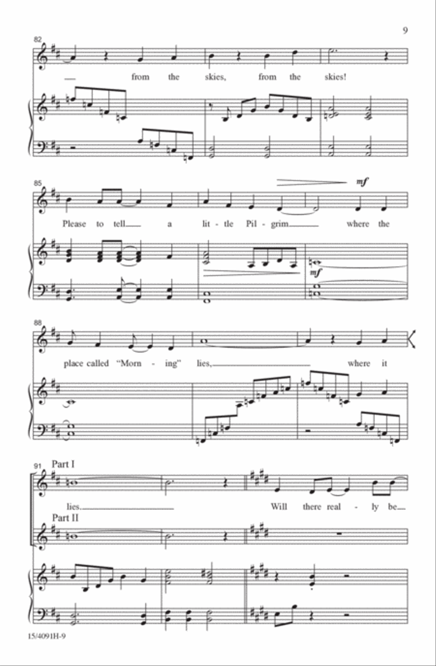 Notes from Emily Choir scores gallery preview page 9
