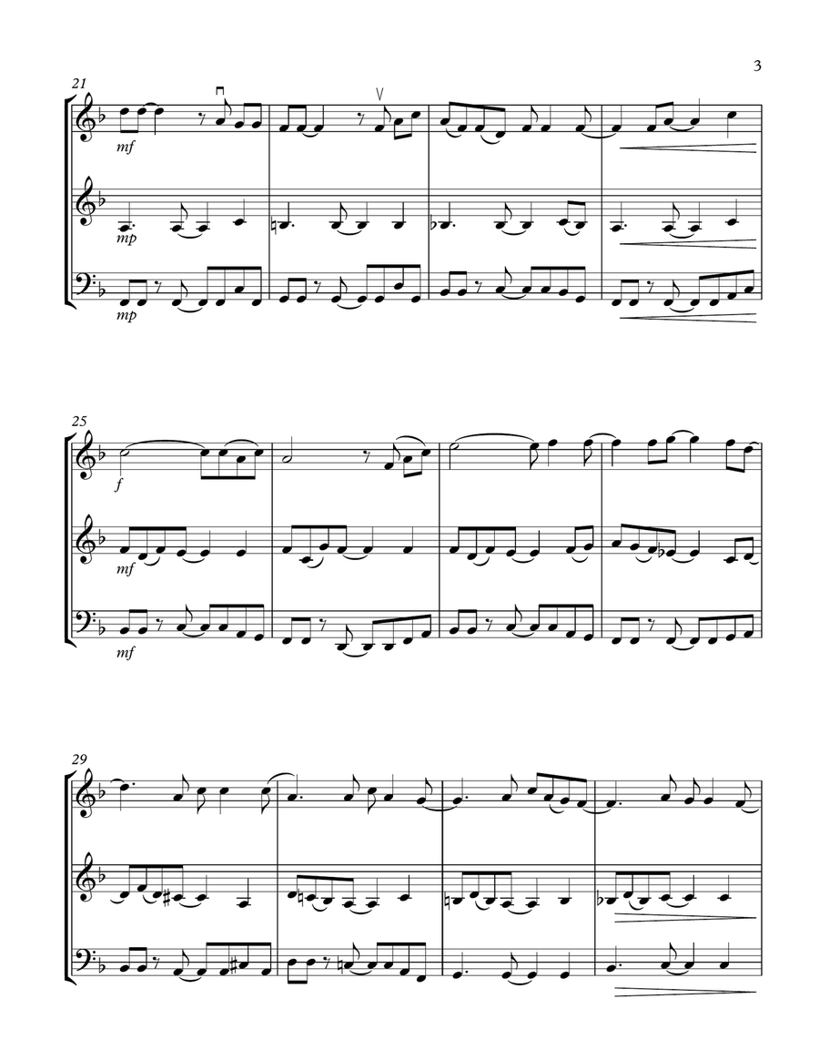 Everything String Trio scores gallery preview page 3