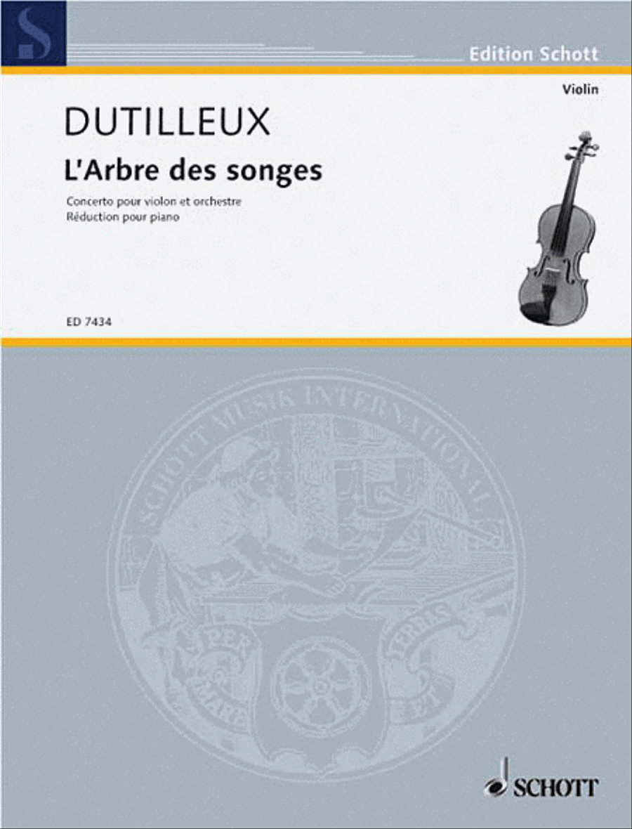 L'Arbre des Songes Clarinet scores gallery preview page 1