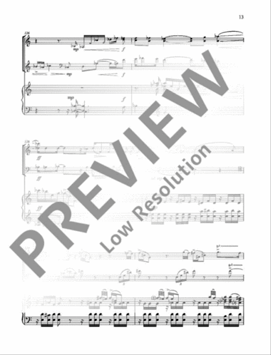 Piano Trio No. 2 Piano Trio scores gallery preview page 16