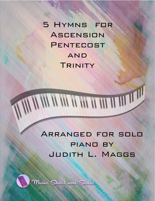 Book cover for 5 Hymn Arrangements for Ascension, Pentecost, and Trinity