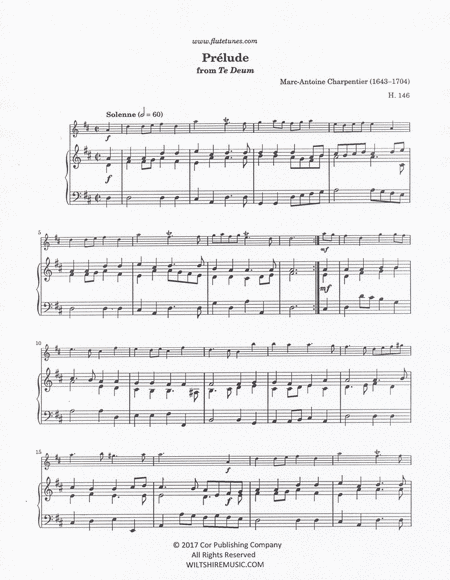 PRELUDE form "Te Deum"