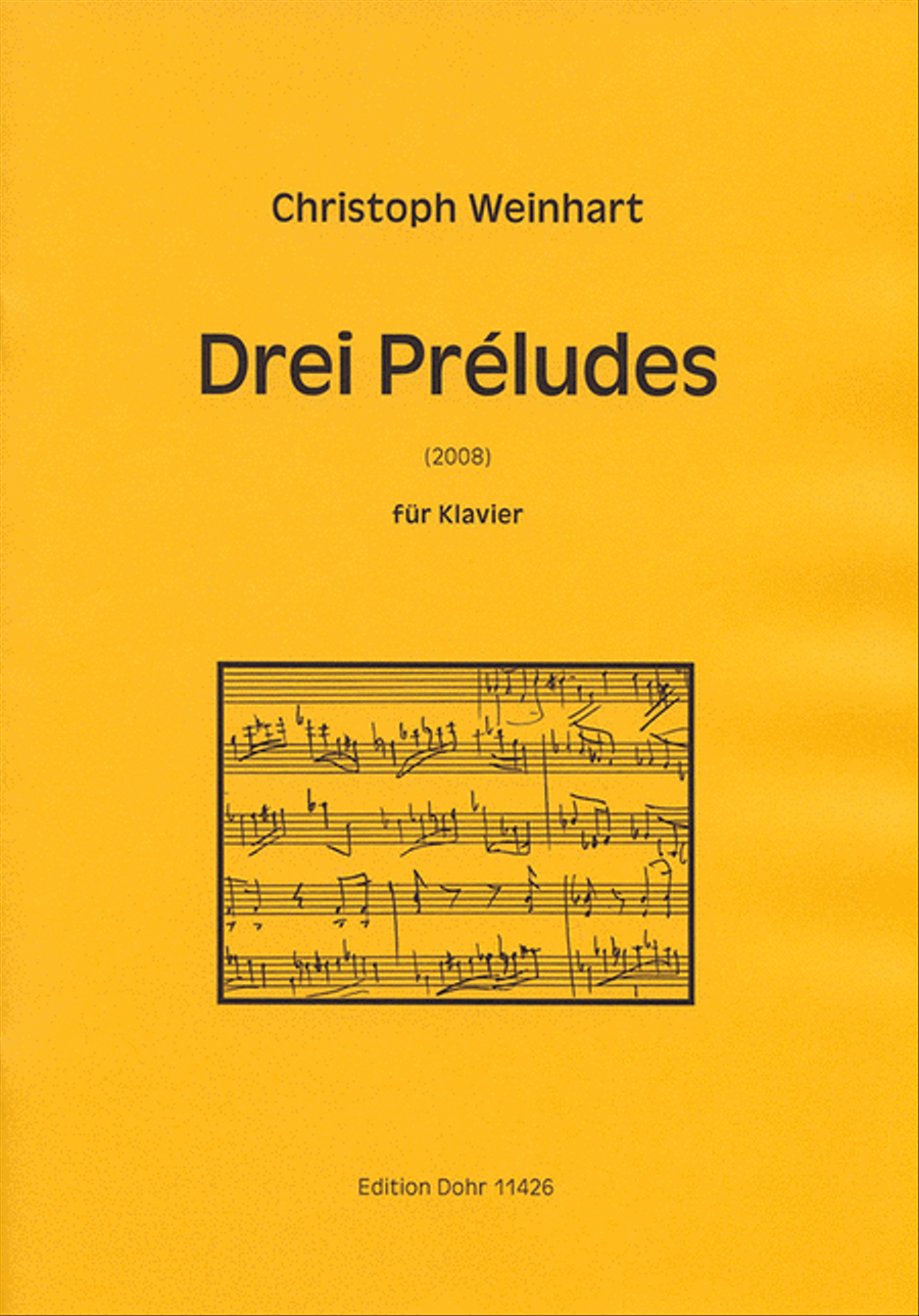 Drei Préludes für Klavier (2008) Piano Solo scores gallery preview page 1
