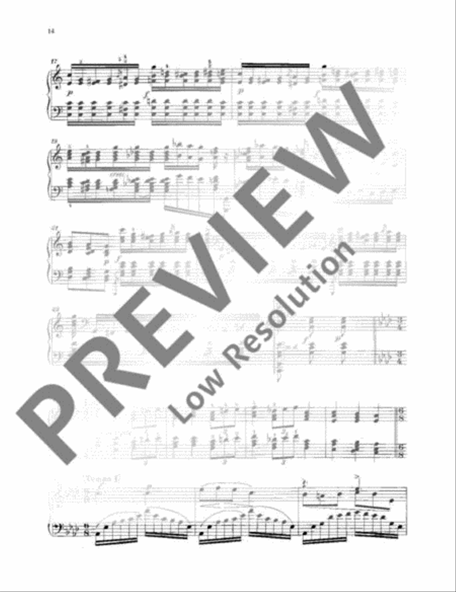Selected Piano Works Piano Solo scores gallery preview page 15