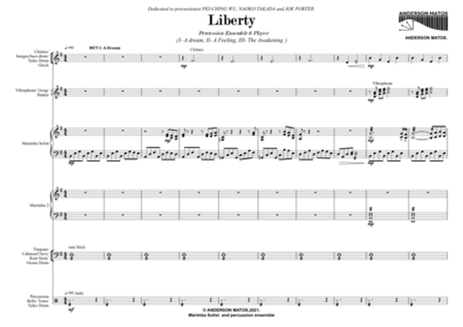 Concerto Marimba ( LIBERTY) With Percussion Ensemble image number null