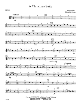 A Christmas Suite: Viola