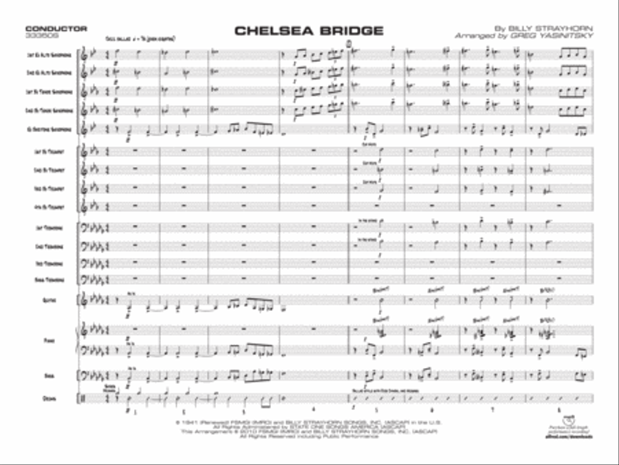 Chelsea Bridge Jazz Ensemble scores gallery preview page 2