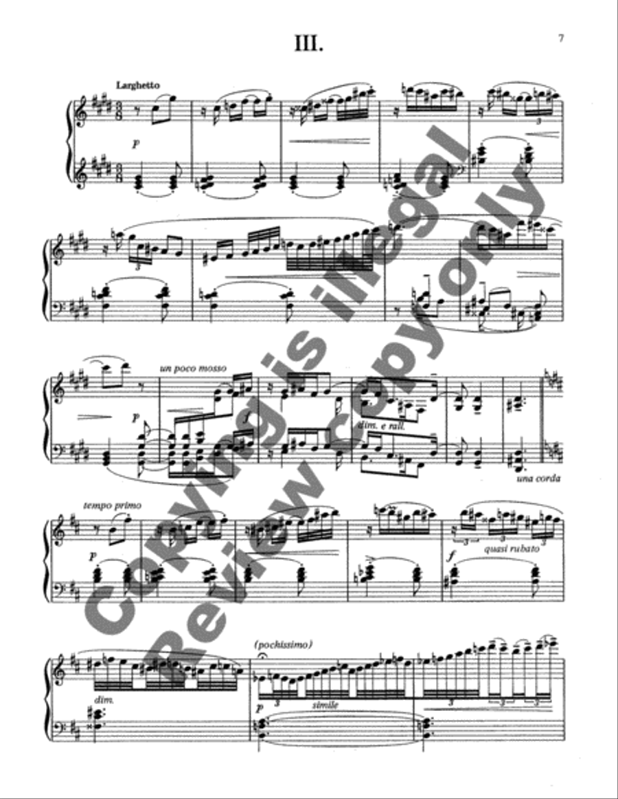 Suite for Piano Piano Solo scores gallery preview page 9