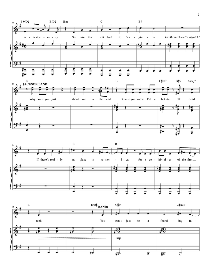 Rock Star Rock Star Voice scores gallery preview page 5