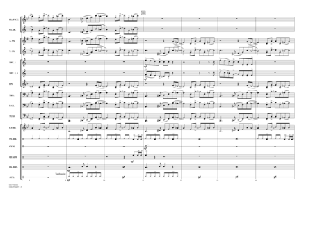 Day Tripper - Conductor Score (Full Score)