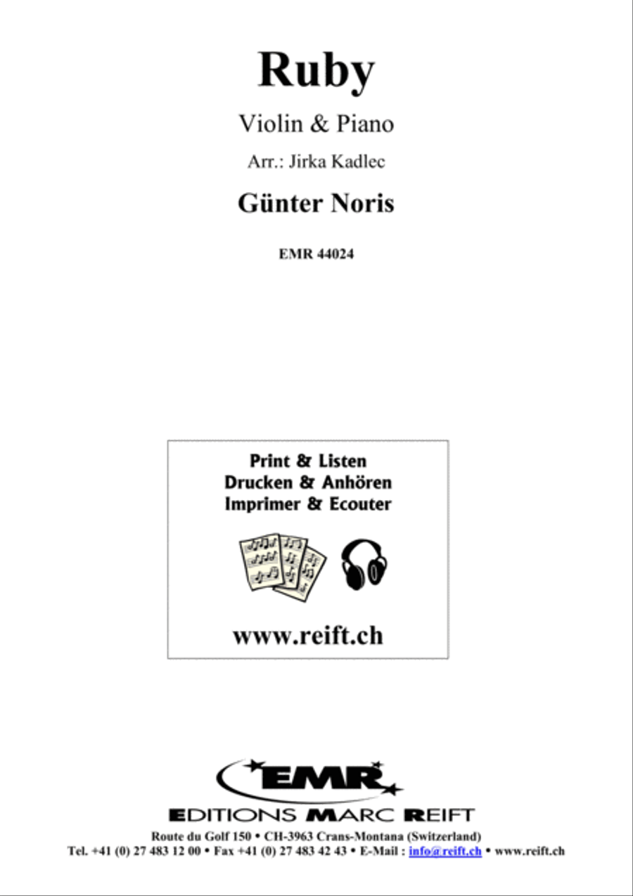 Ruby Violin Solo scores gallery preview page 2