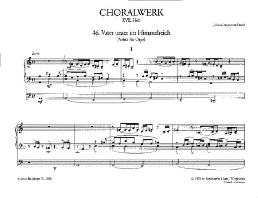Chorale Works Organ scores gallery preview page 2