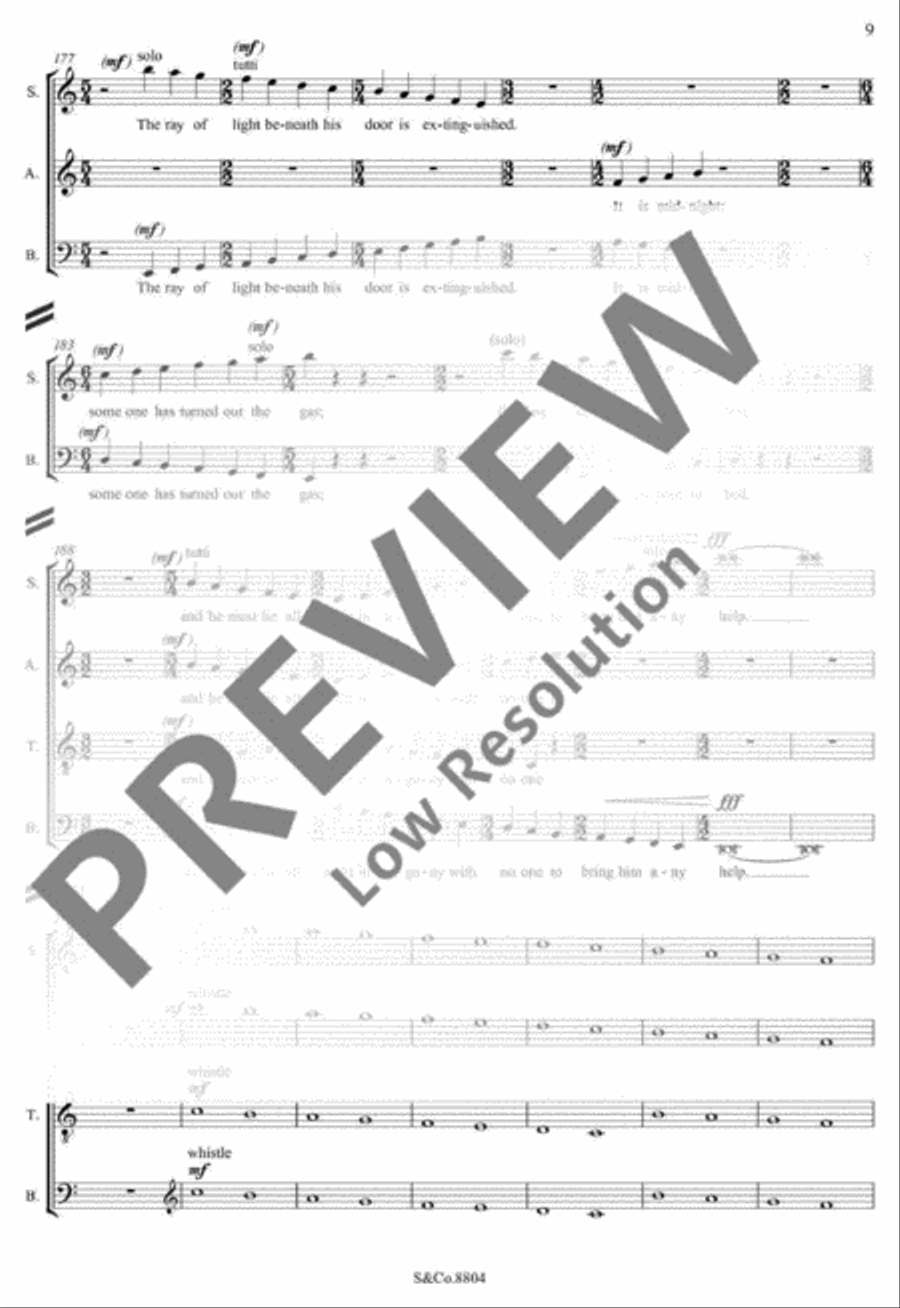 Long Time 4-Part scores gallery preview page 12