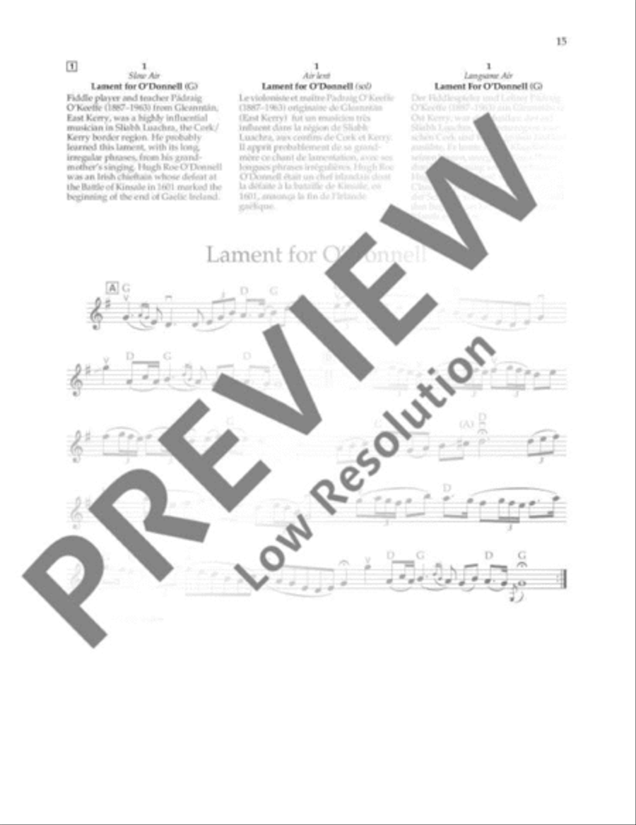 Irish Fiddle Solos Violin Solo scores gallery preview page 16