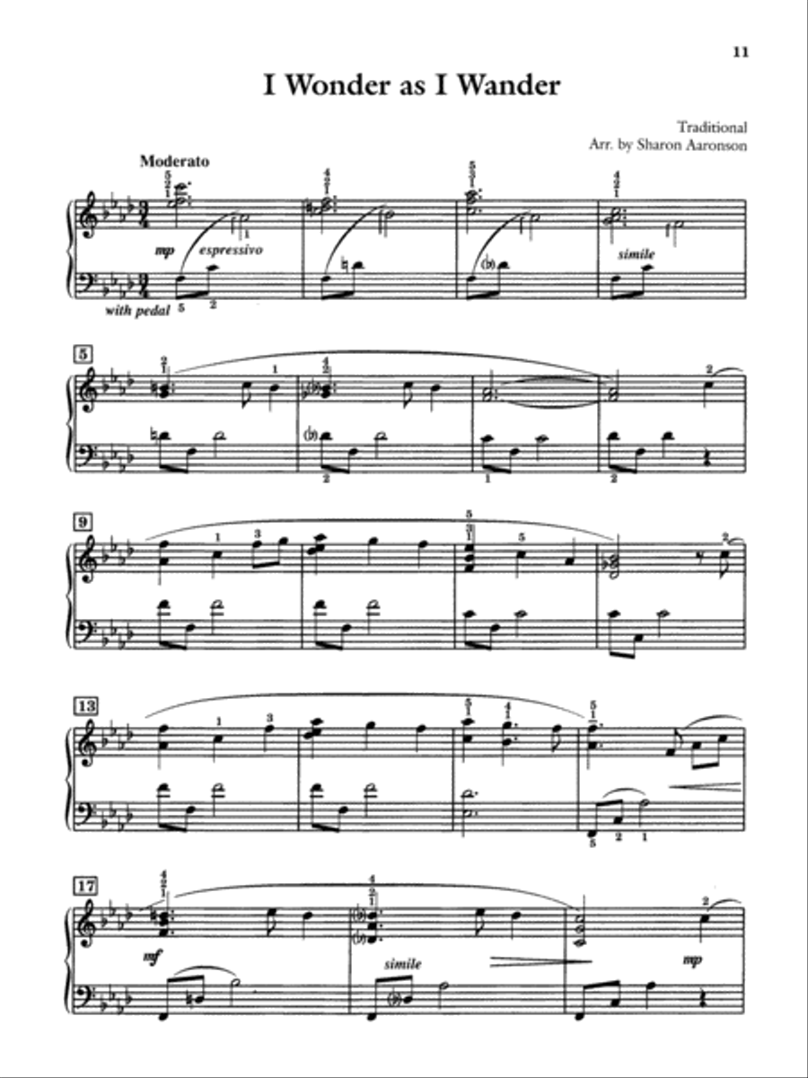 <br>Sheet music extract